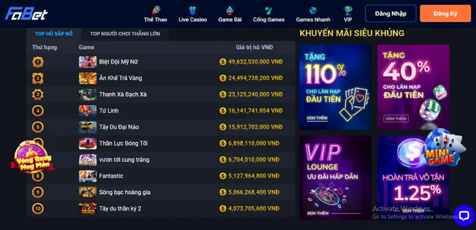 Kho game đa dạng xs99